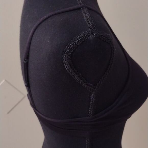 Wonder Nation black juniors 36 A built in cup bra - Picture 2 of 7